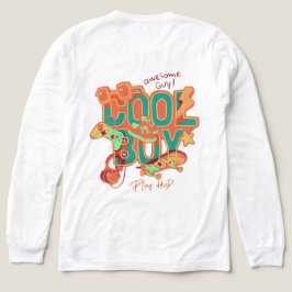Coole Junge Typografie mit einigen Ikonen von Hobb Tri-Blend Shirt