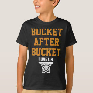 Coole Jungen Bysketbyll Gear Teen Teen vorbereiten T-Shirt