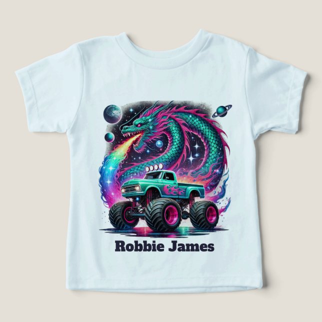 Coole Jungs Monstertruck anpassbar (Design Vorderseite)