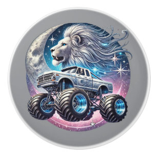 Coole Jungs Monstertruck  Keramikknauf