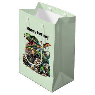 Coole Jungs Monstertruck Mittlere Geschenktüte