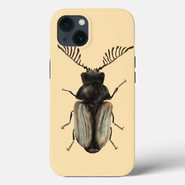 Coole Käfer-Insektenkunst Case-Mate iPhone Hülle (Rückseite)