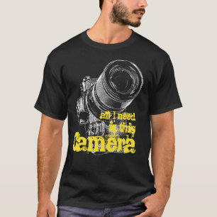 Coole Kamera für Fotografen T-Shirt