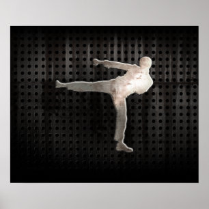 Coole Kampfkunst Poster