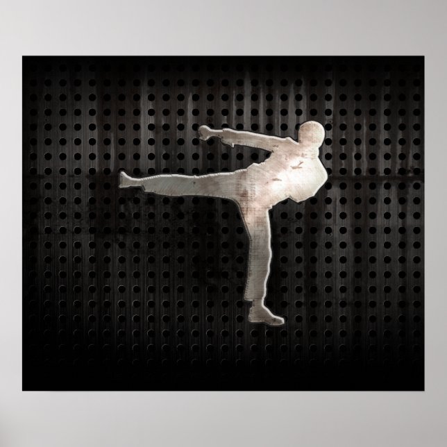 Coole Kampfkunst Poster (Vorne)