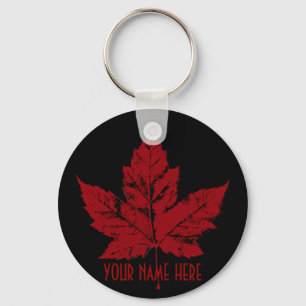 Coole Kanada Key Chain Custom Canada Souvenir Schlüsselanhänger