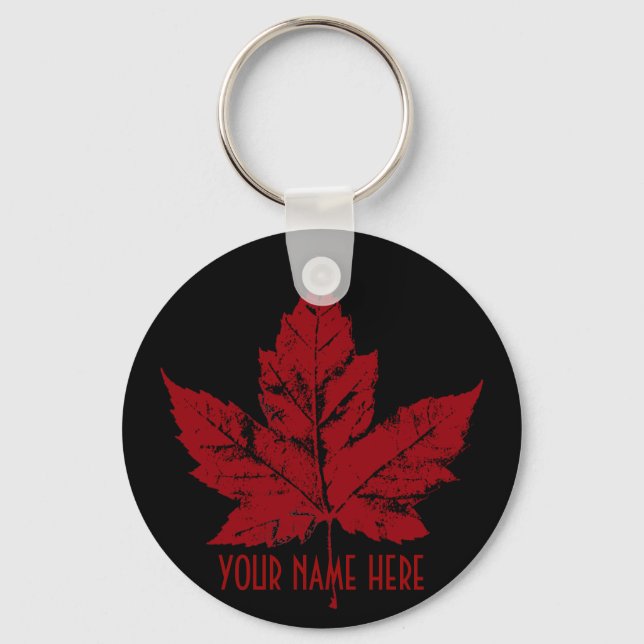 Coole Kanada Key Chain Custom Canada Souvenir Schlüsselanhänger (Vorderseite)
