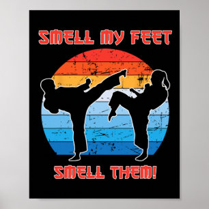Coole Karate Geschenke für Jungen Mädchen duften F Poster