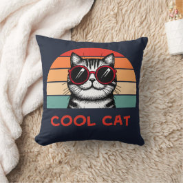 Coole Katze 2 Kissen