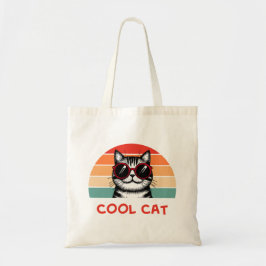 Coole Katze 2 Tragetasche