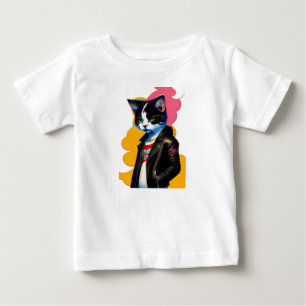 Coole Katze Baby T-Shirt