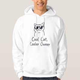 Coole Katze, Coolerer Eigentümer: Trendy T - Shirt