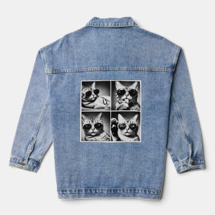 Coole Katze Jeansjacke