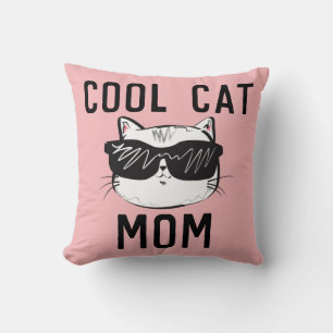 COOLE KATZE MAMA PINKPILLOWS KISSEN