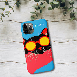 Coole Katze mit Sonnenbrille Case-Mate iPhone Hülle