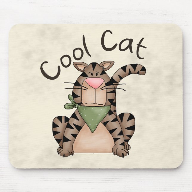 Coole Katze Mousepad (Vorne)