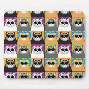Coole Katze Mousepad