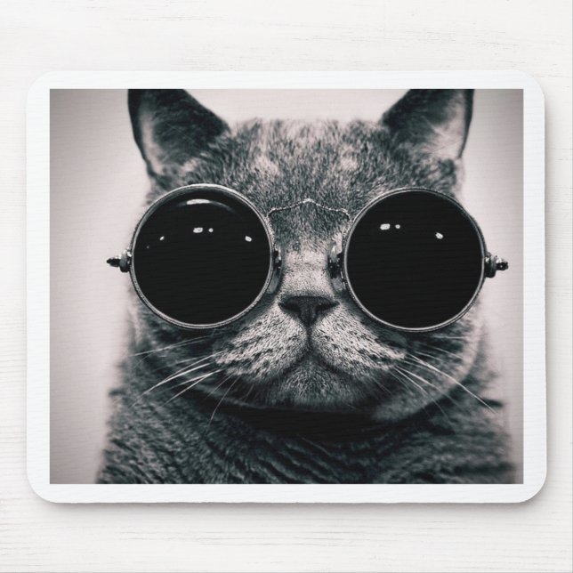 coole Katze! Mousepad (Vorne)