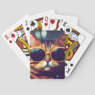 COOLE KATZE-SONNENKARTEN SPIELKARTEN