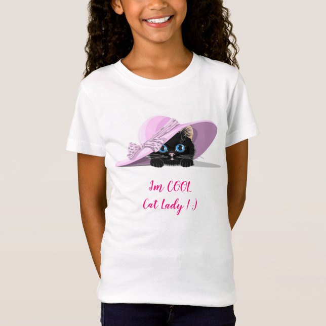 Coole Katze T-Shirt (Vorderseite)