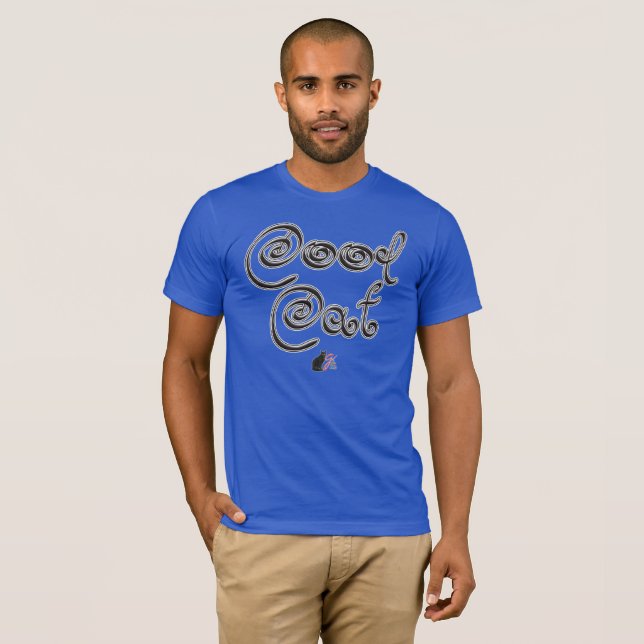 Coole Katze T-Shirt (Vorne ganz)
