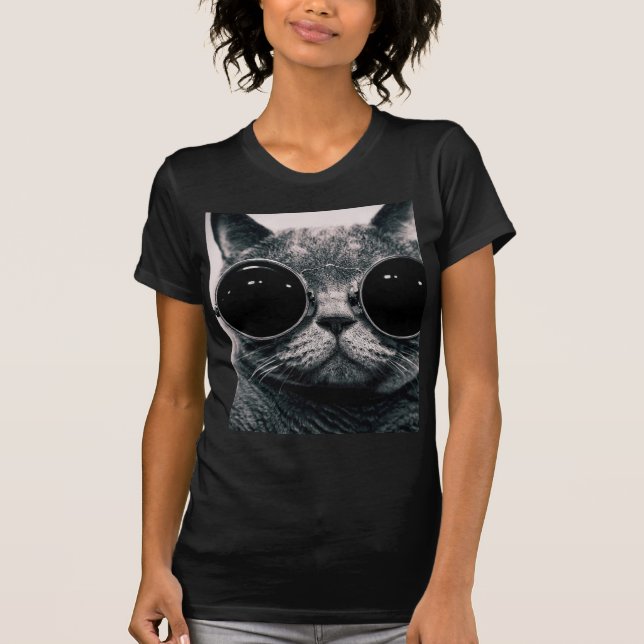 coole Katze! T-Shirt (Vorderseite)