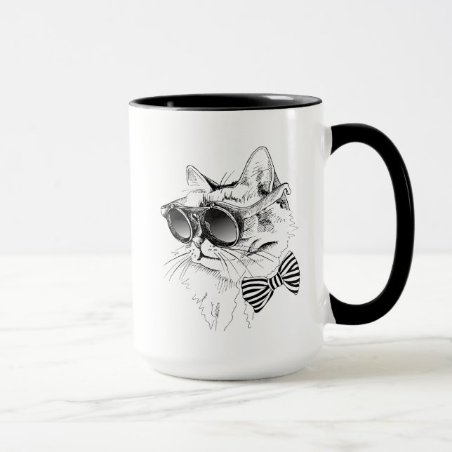 Coole Katze Tasse (Rechts)