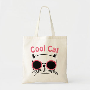 Coole Katzen-Budgettasche Tragetasche