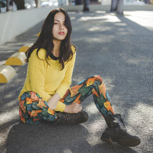 Coole Katzen Bunte Leggings