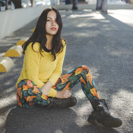 Coole Katzen Farbige Leggings