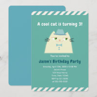 Coole Katzen Geburstagsparty