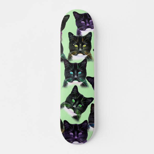 Coole Katzen! Skateboard-Plattform Skateboard (Vorne)