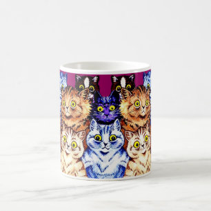 Coole Katzen-Tasse durch Louis Wain Kaffeetasse