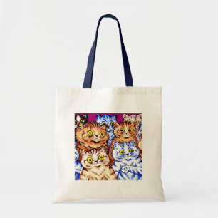 Coole Katzen von Louis Wain Tragetasche