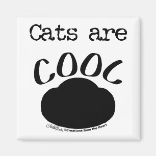 Coole Katzenauflage Magnet