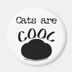 Coole Katzenauflage Magnet