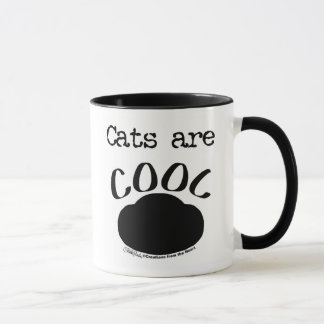 Coole Katzenauflage Tasse