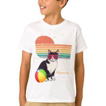 Coole Katzenschwingungen bei Sonnenuntergang