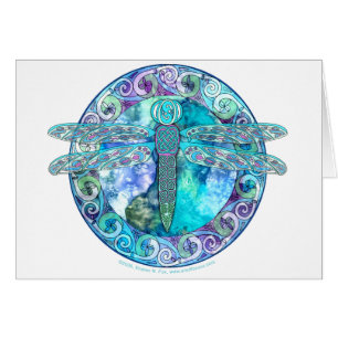 Coole keltische Libelle