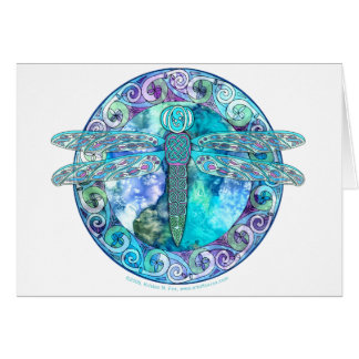 Coole keltische Libelle