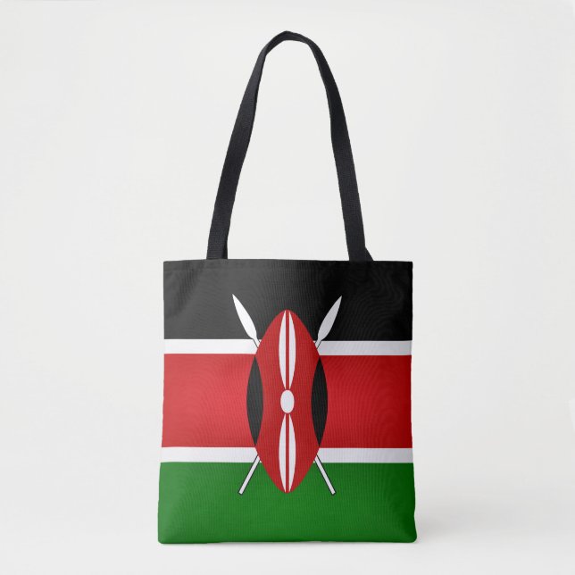 Coole Kenya Flag Fashion (Vorderseite)