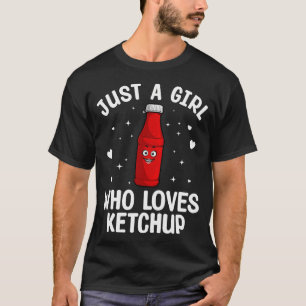 Coole Ketchup Kunst, Dichtung und Musik T-Shirt