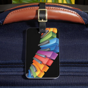 Coole Keyboard-Musik Gepäckanhänger