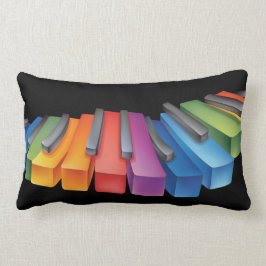 Coole Keyboard-Musik Lendenkissen