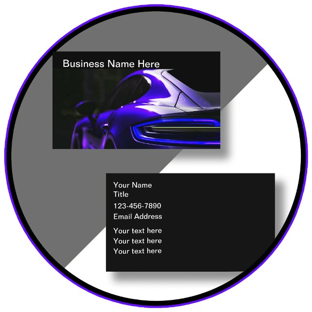 Coole Kfz-Einzigartige Visitenkarten Visitenkarte (Von Creator hochgeladen)