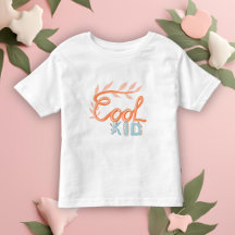 Coole Kid Hand Letters Blätter Muttertag