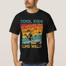Coole Kids Climb Walls Extreme Sport Rock Klettern