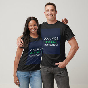 Coole Kids machen ihren Abschluss   High School Ab T-Shirt