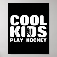 Coole Kinder spielen Feldhockey Mädchen 