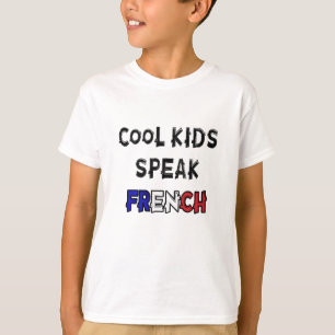 Coole Kinder sprechen Französisch Funny Sprichwort T-Shirt